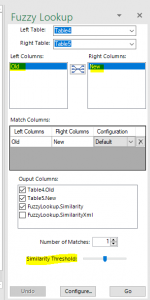 At Infozone we use the Fuzzy Lookup Add-In enables you to match inexact data 