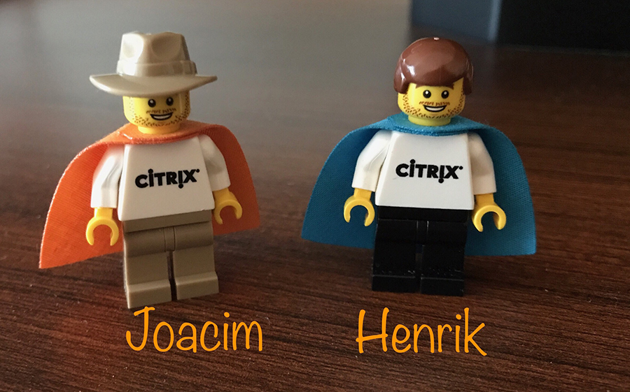 Jocke and Henrik at Citrix Synergy in Orlando